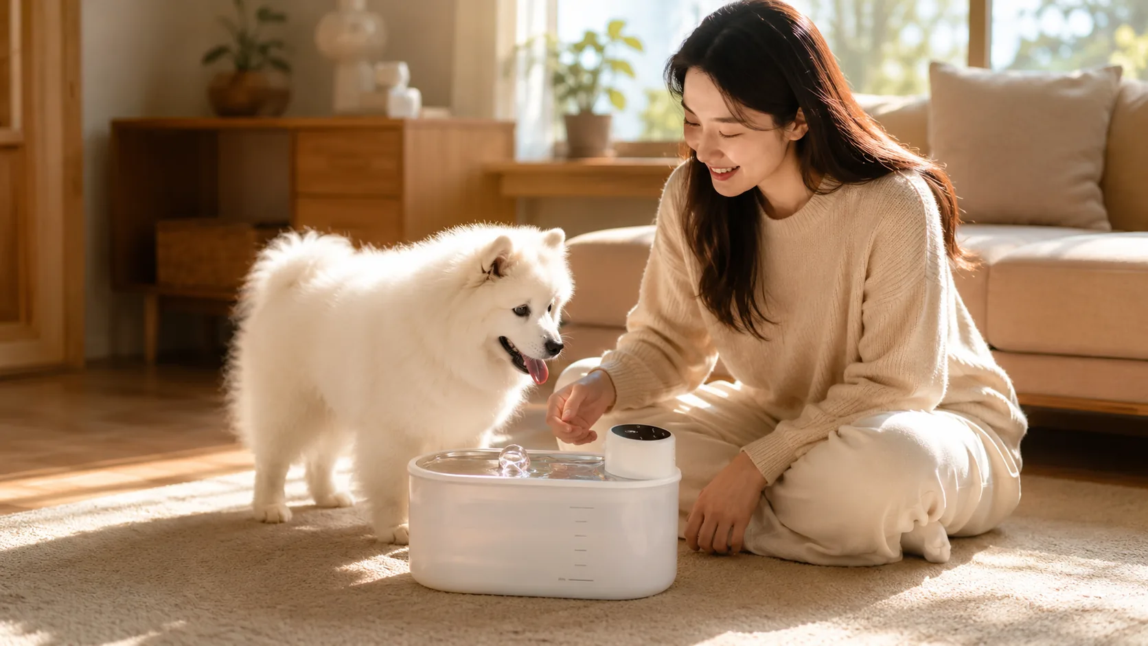 Smart Circulating Oxygen Water Fountain · Laundry Room Practical · GuardHound DOG