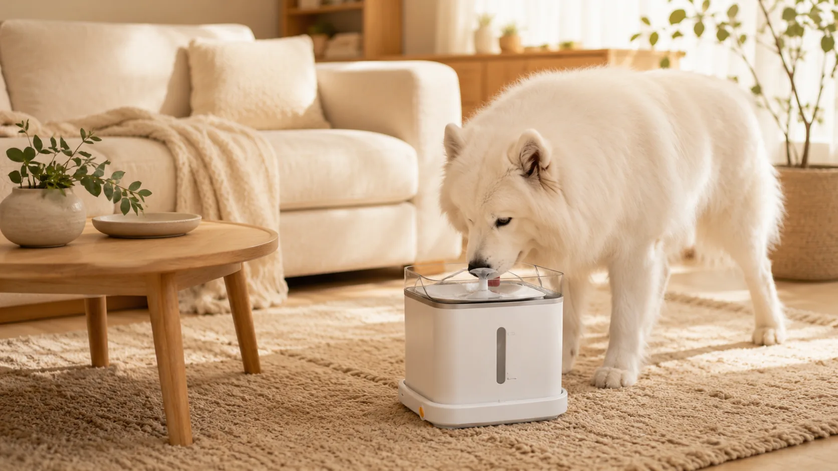 GuardHound Smart Recirculating Oxygen Pet Fountain · UV-C Sterilization · GuardHound DOG