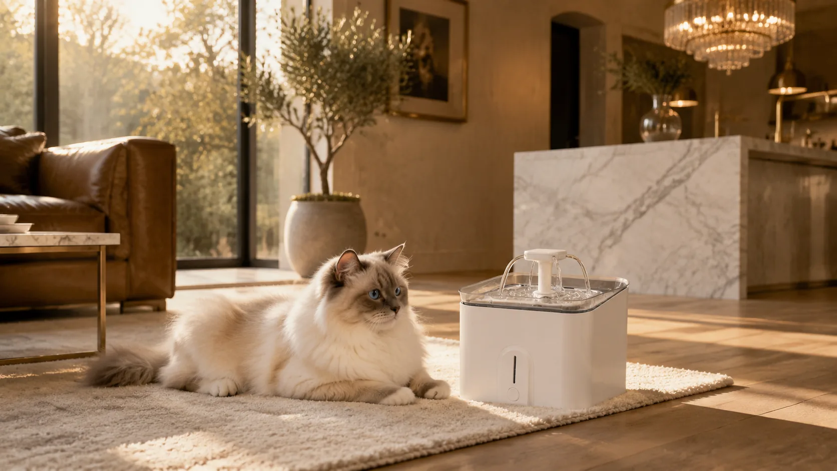 GuardLynx AquaSmart Pet Water Fountain · GuardLynx