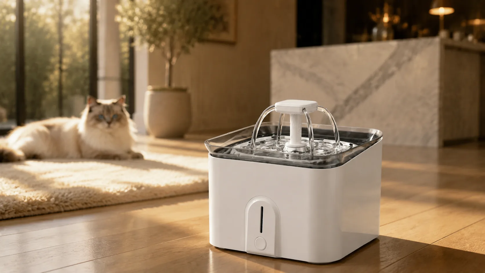 GuardLynx AquaSmart Pet Water Fountain · Detail image 1 · GuardLynx
