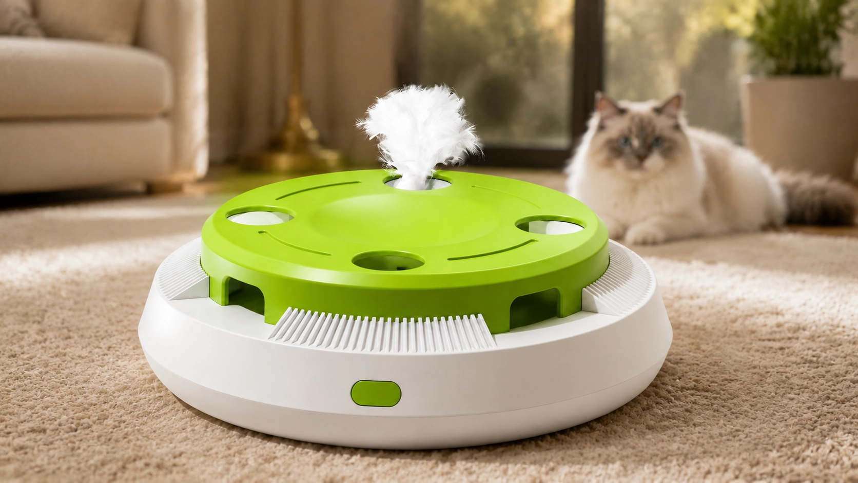 Smart Electric Cat Turntable Toy · Detail image 1 · GuardLynx