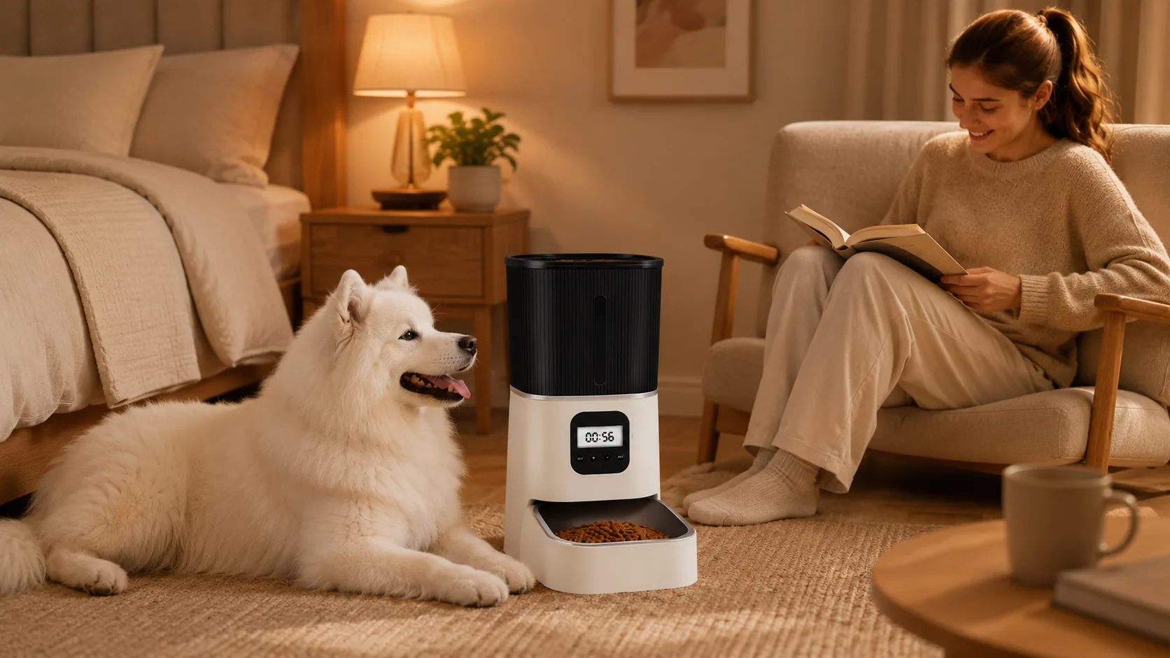 Smart Timed & Portion-Controlled Automatic Pet Feeder · Quiet Study Evening · GuardHound DOG