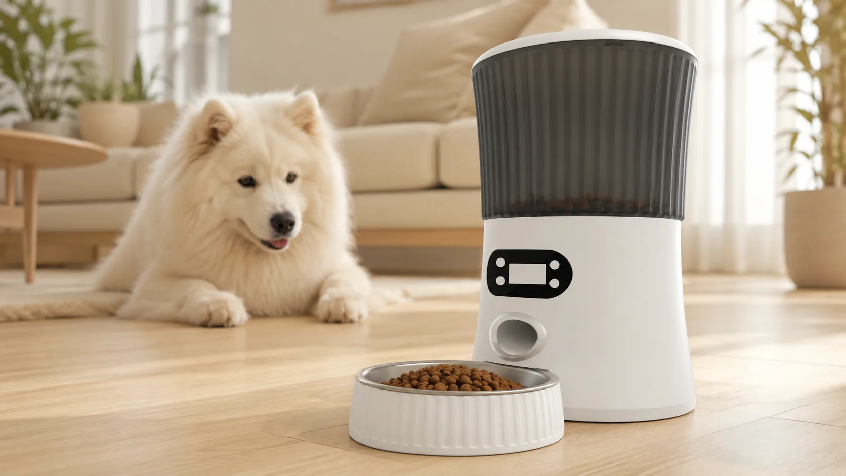 GuardHound Smart Pet Feeder · Wi-Fi Remote Control · GuardHound DOG