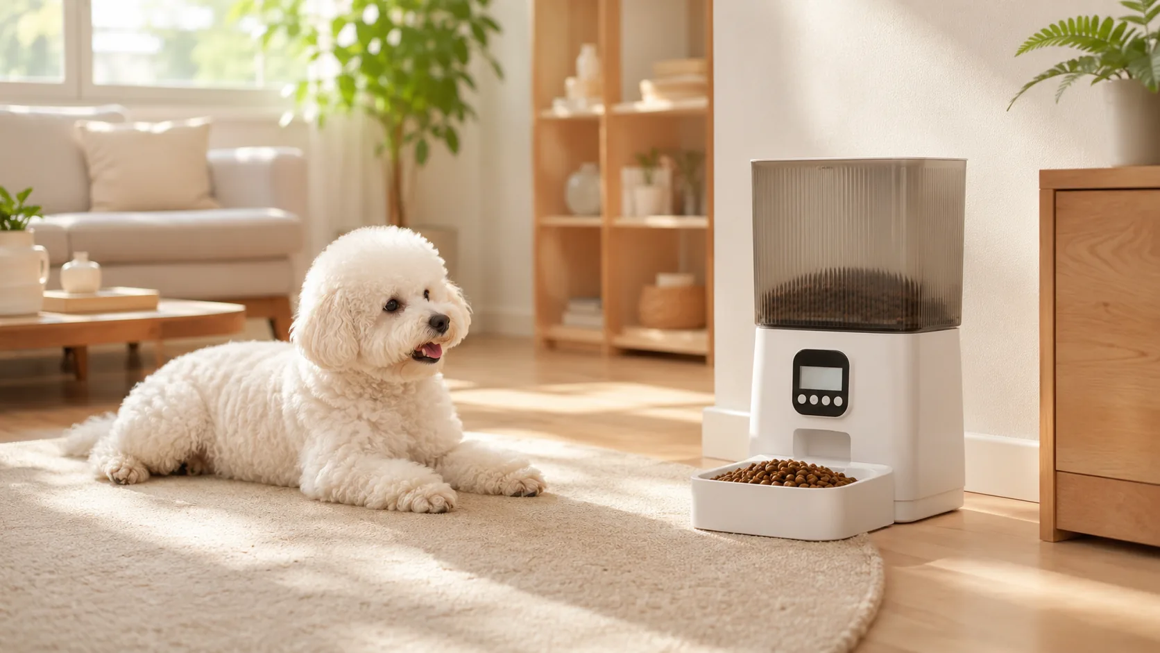 GuardHound Smart Pet Feeder Pro · Easy to Clean · GuardHound DOG