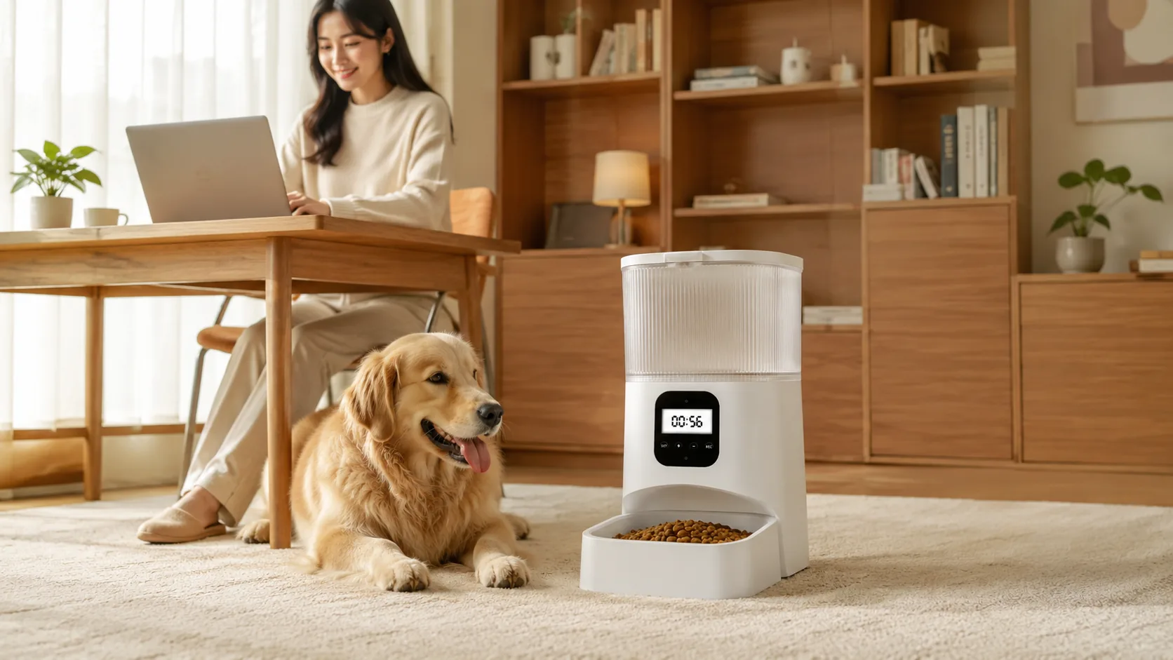GuardHound Smart Feeder GH-F1 · Remote App Control · GuardHound DOG