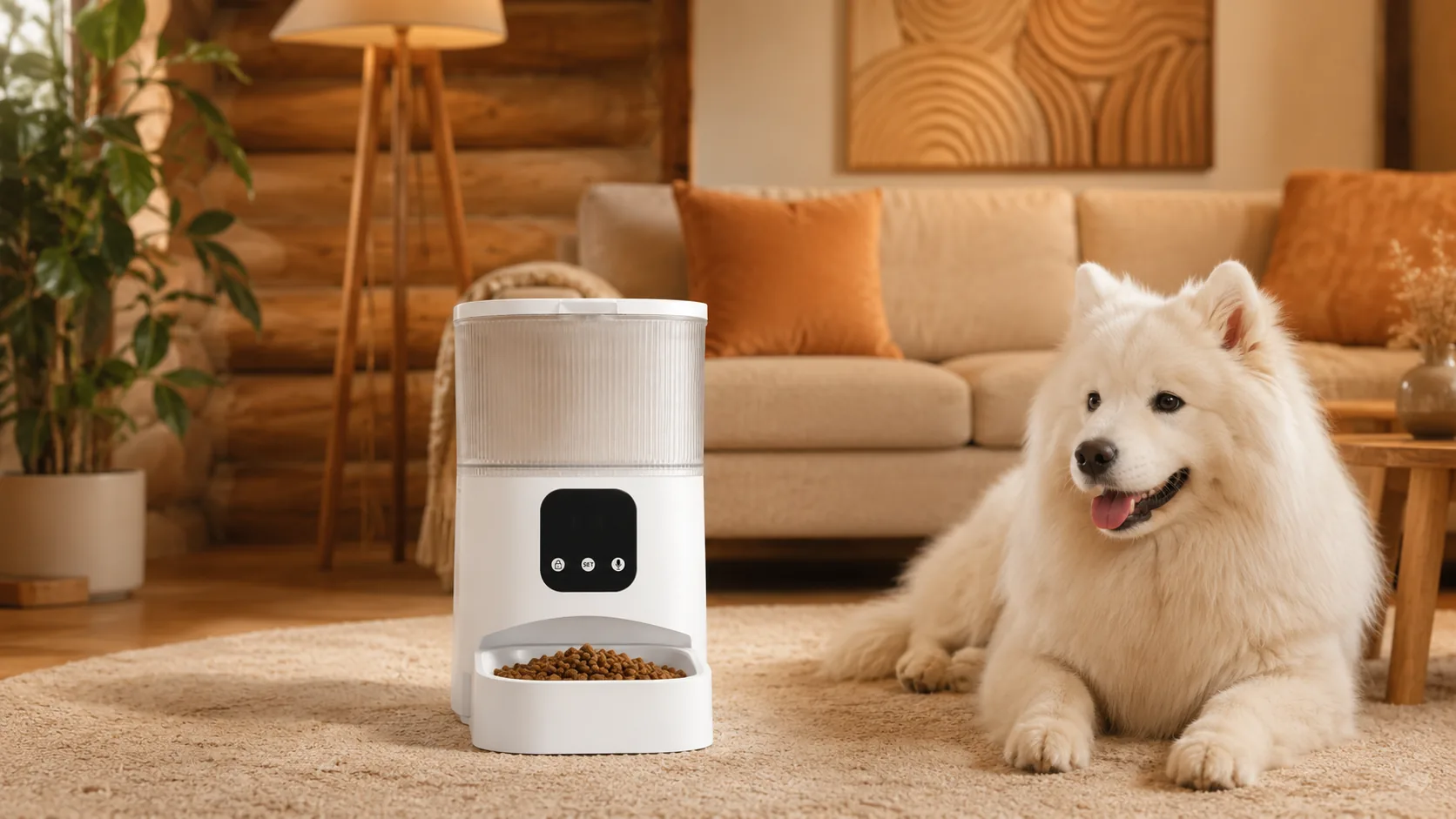 GuardHound Smart Feeder GH-F1 · 7L Large Capacity · GuardHound DOG
