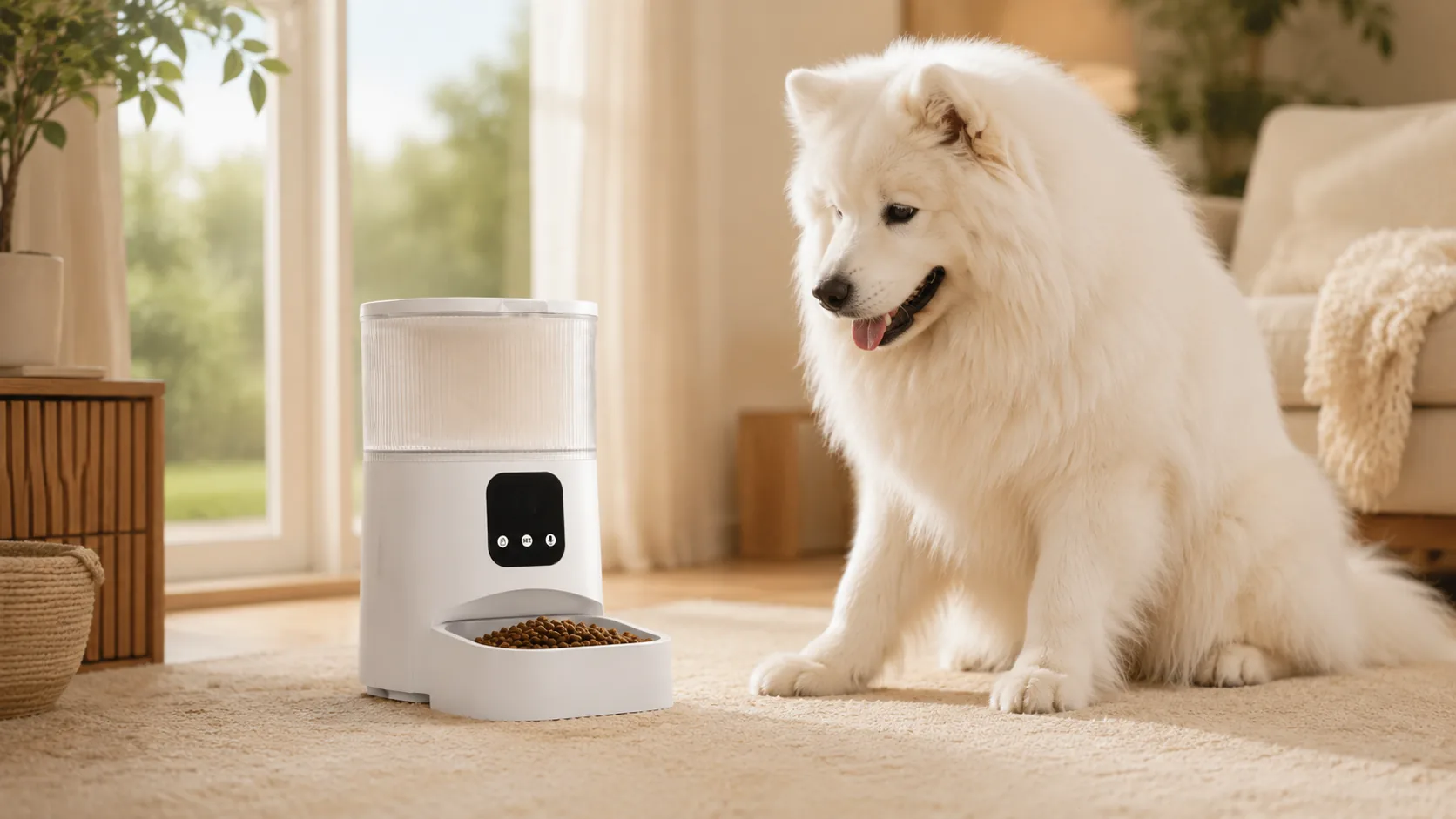 GuardHound Smart Feeder GH-F1 · Food-Grade Materials · GuardHound DOG