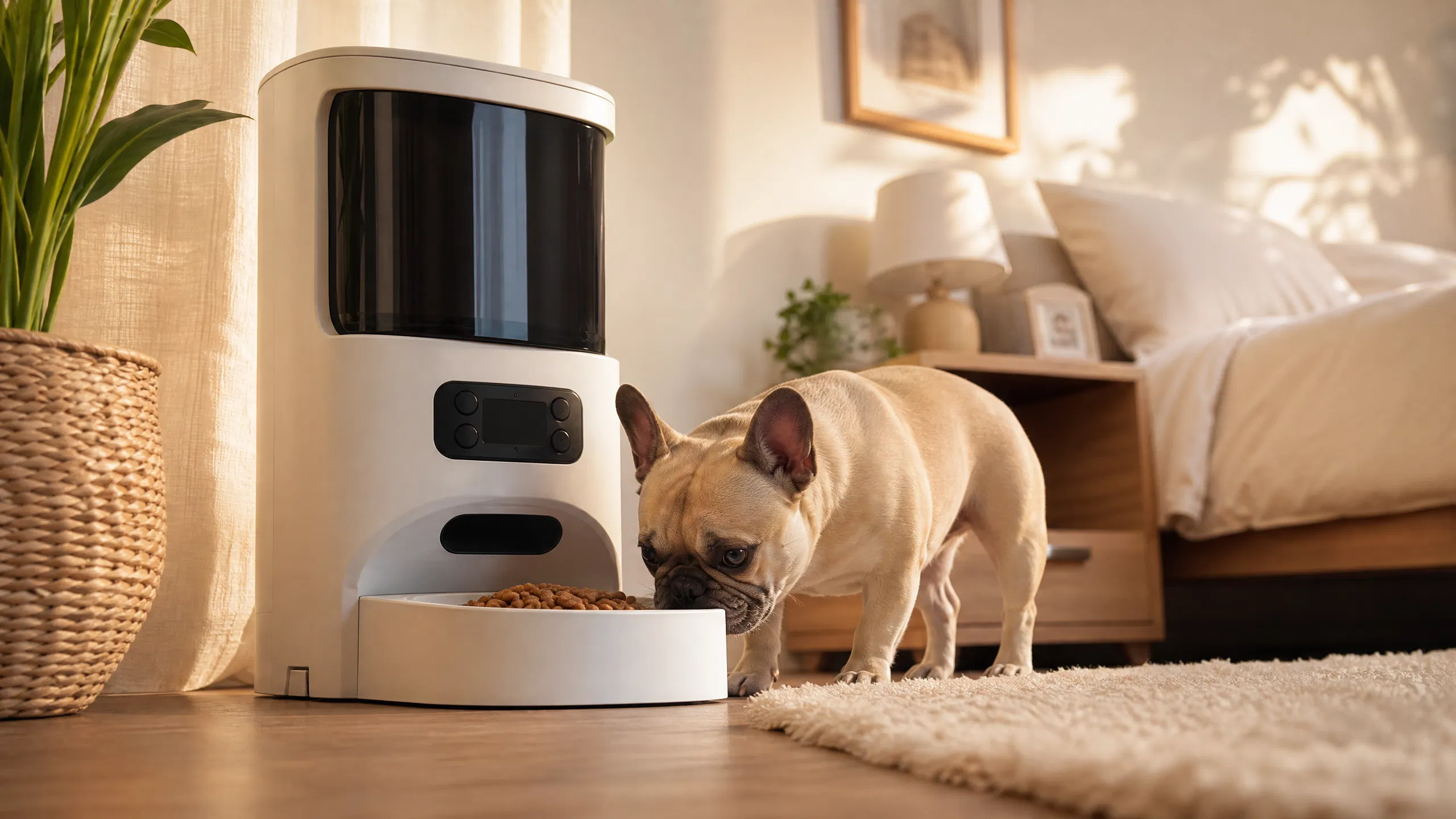 GuardHound Smart Automatic Pet Feeder · 4L Large Capacity · GuardHound DOG