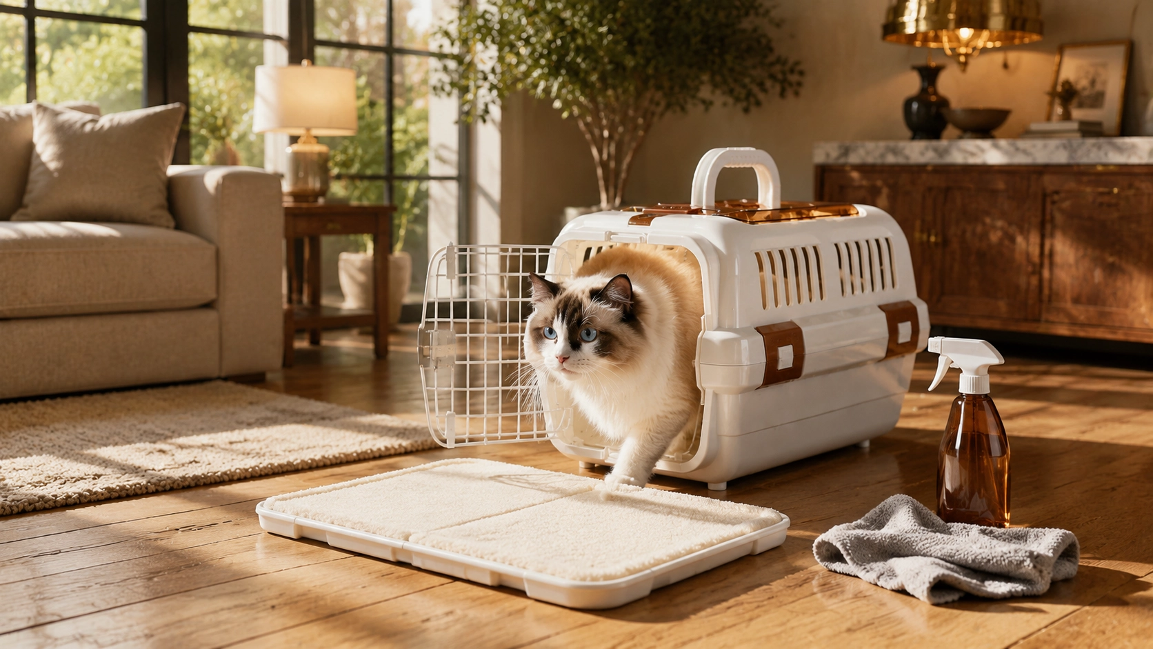 GuardLynx Skylight Ventilated Pet Carrier · Streamlined Design · GuardLynx