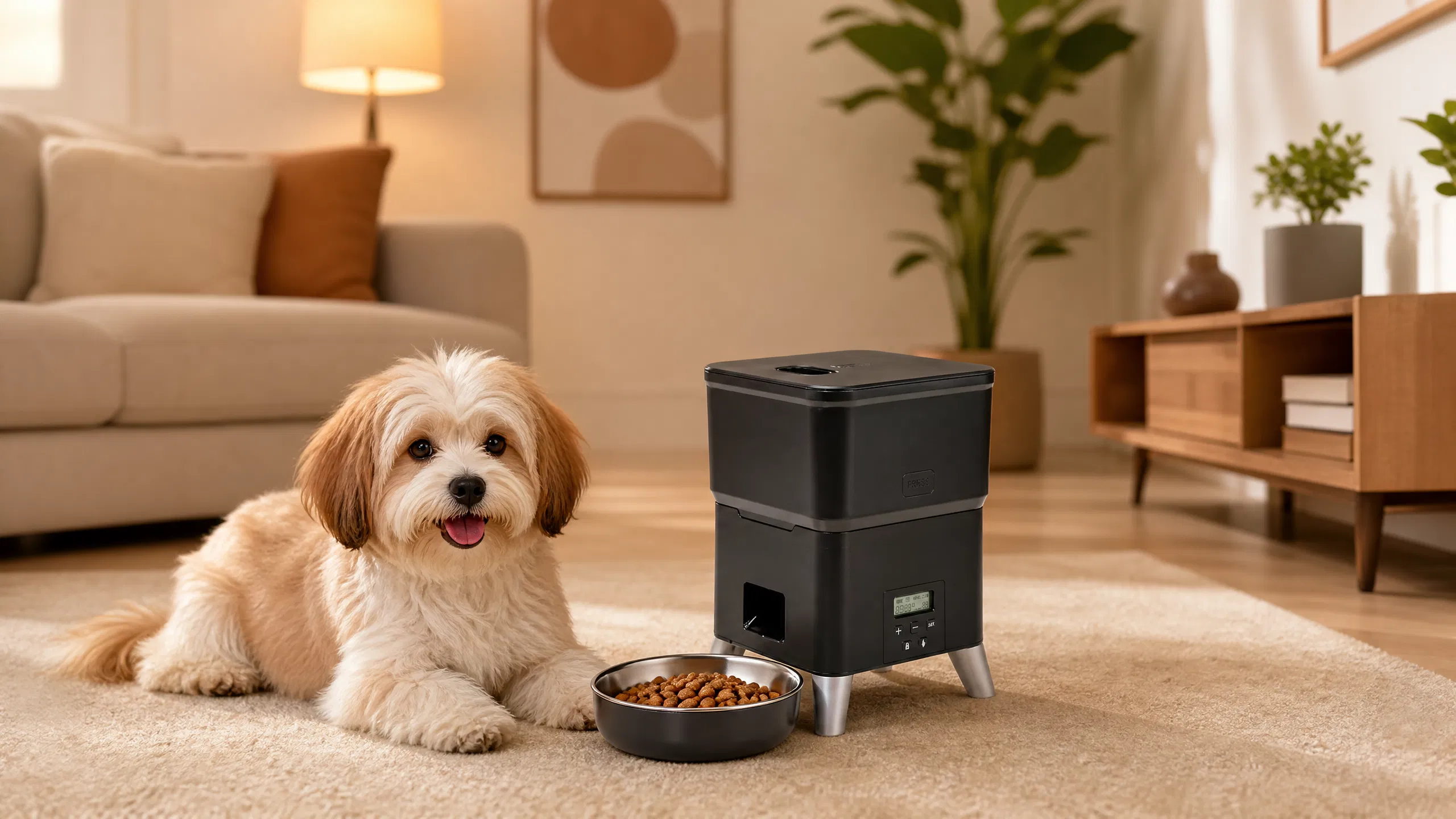 GuardHound Smart Scheduled Pet Feeder · GuardHound DOG