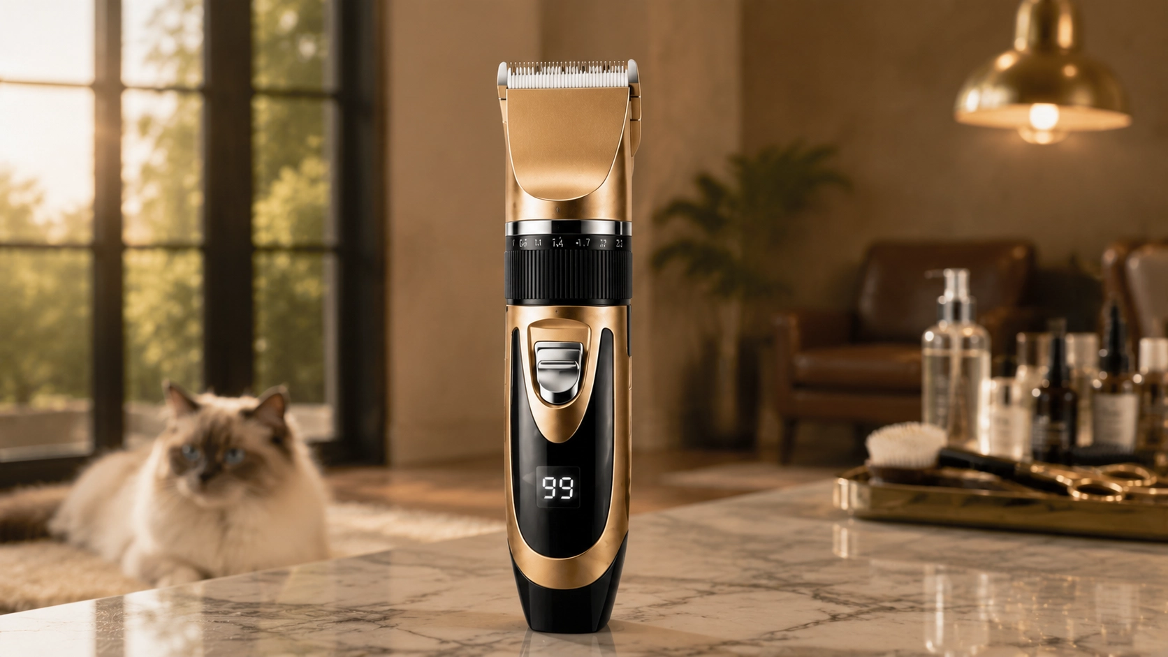 Black Gold Smart Pet Clipper · Detail image 1 · GuardLynx
