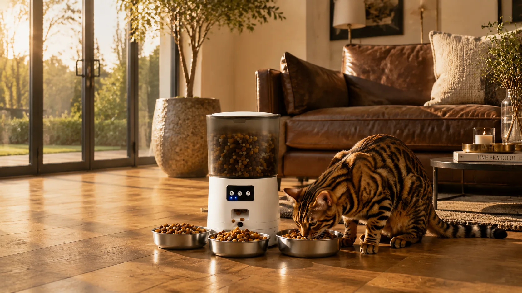 Multi-Cat Smart Feeder · Afternoon Living Room · GuardLynx