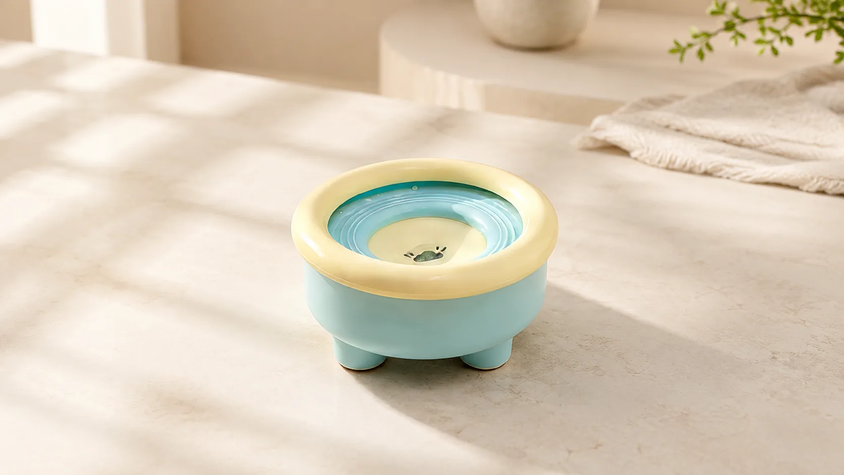 Suspended Pet Water Bowl with Stable Tripod Base · Detail image 1 · GuardHound DOG