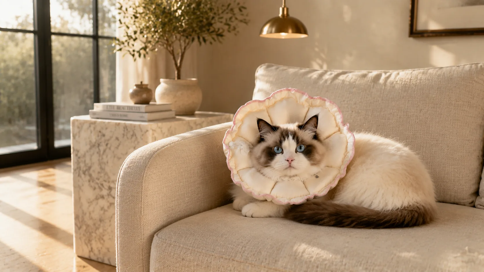 Botanic Bloom Recovery Collar · Petal Design · GuardLynx