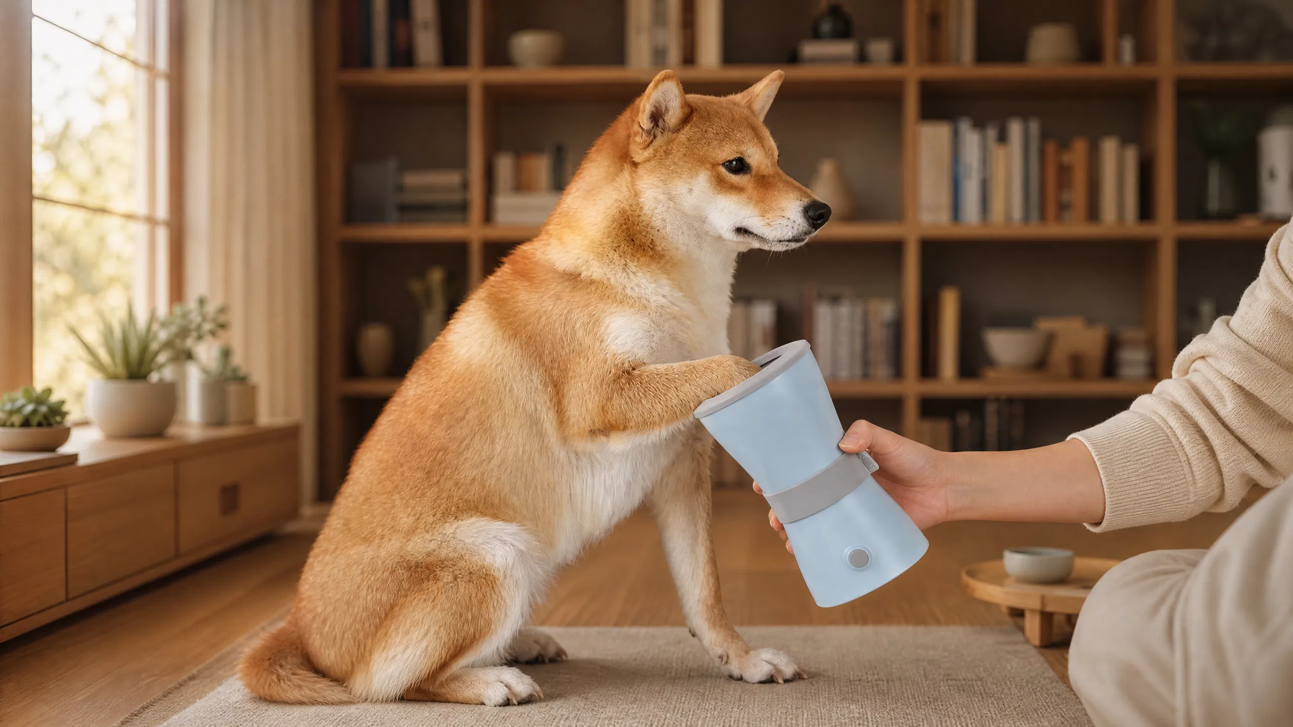 Auto Paw Washer Pet Cleaning Cup · GuardHound DOG