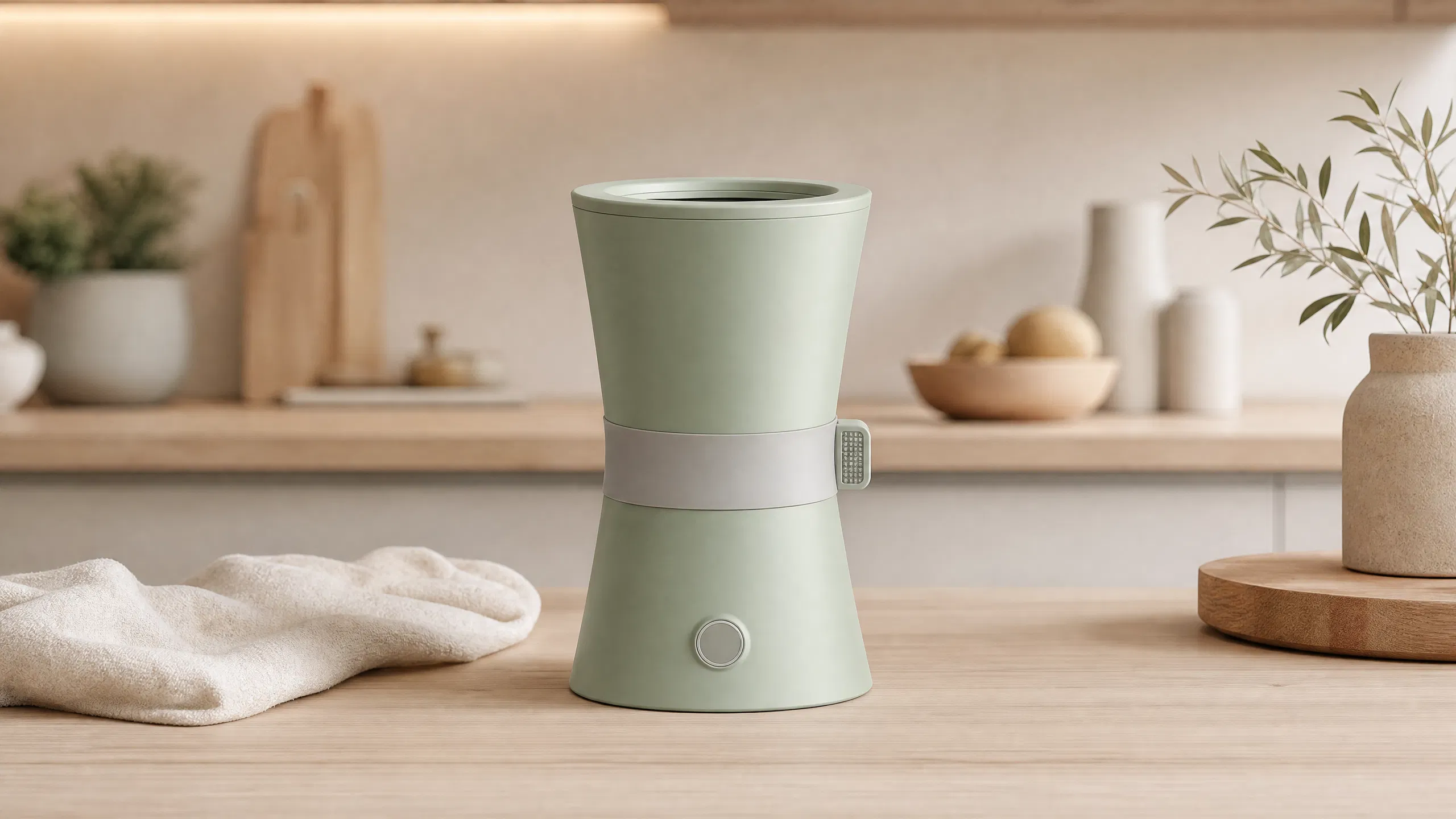 Auto Paw Washer Pet Cleaning Cup · Mist Green · GuardHound DOG