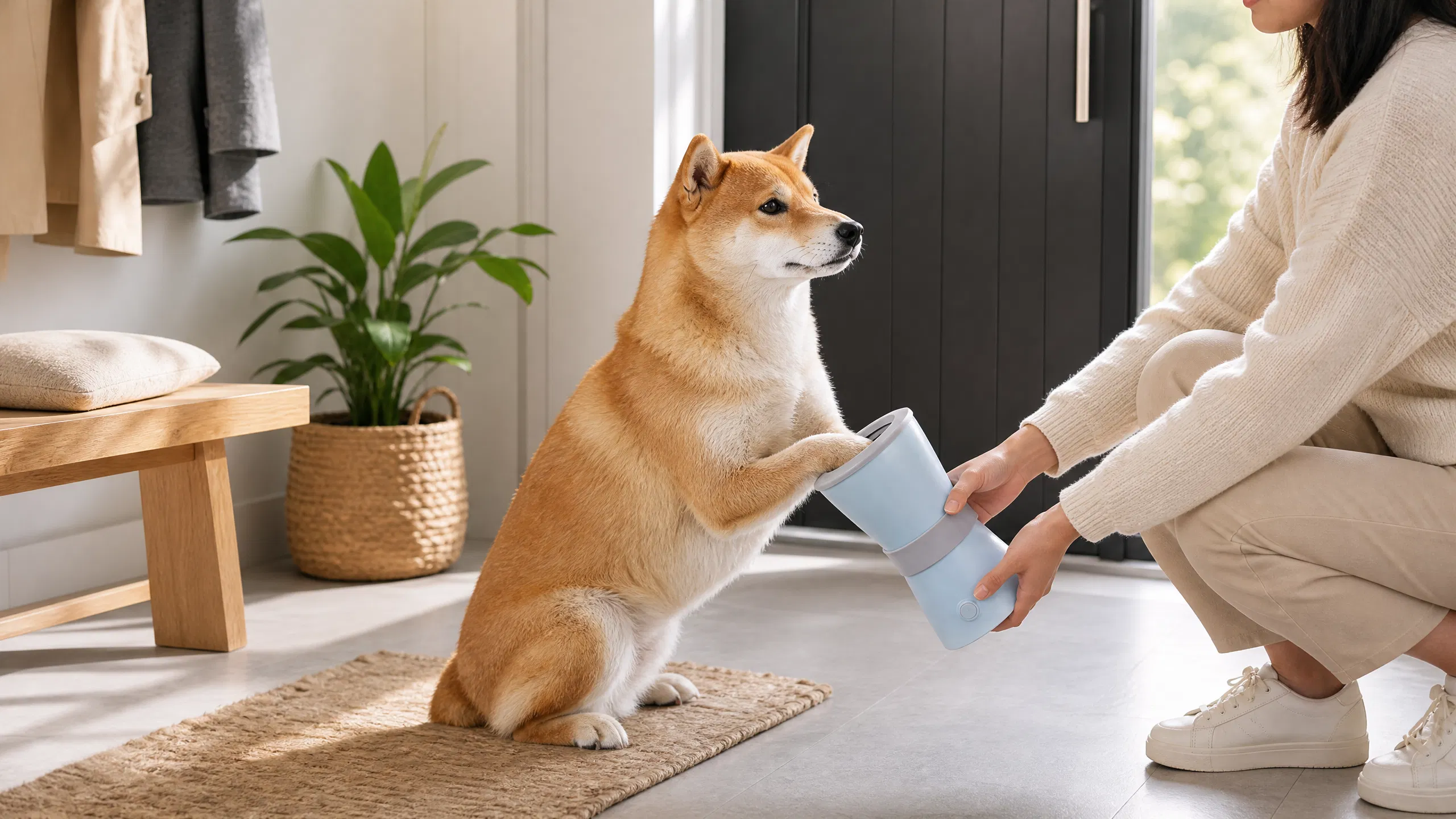 Auto Paw Washer Pet Cleaning Cup · Afternoon Living Room Care · GuardHound DOG