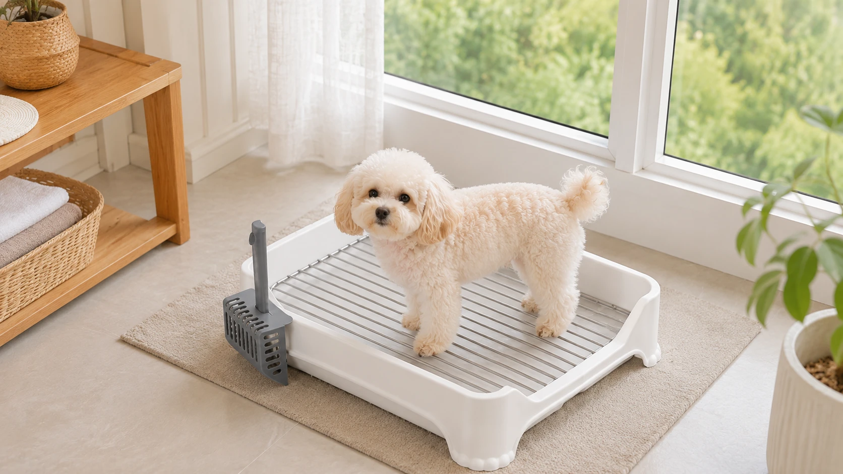 Stainless Steel Detachable Pet Litter Box · Triple Filtration System · GuardHound DOG