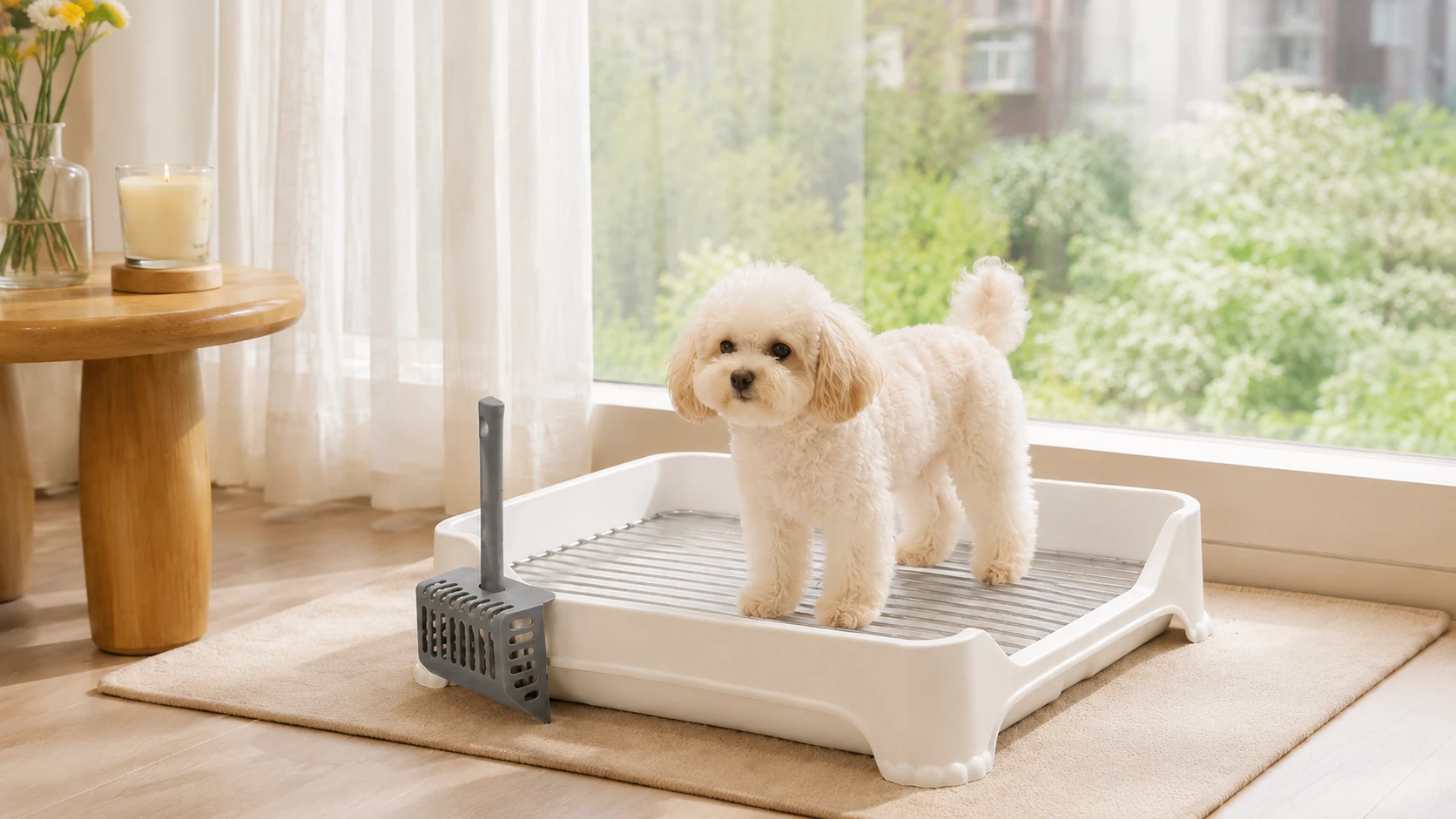 Stainless Steel Detachable Pet Litter Box · Ultra-Quiet Design · GuardHound DOG