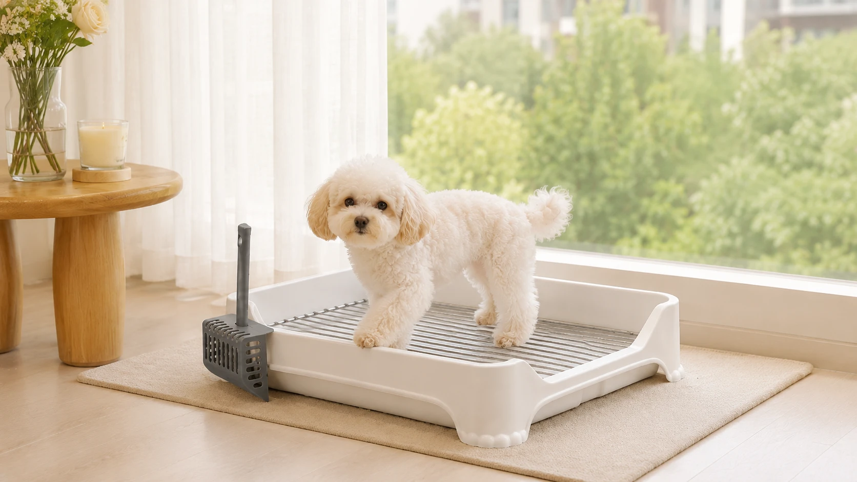 Stainless Steel Detachable Pet Litter Box · GuardHound DOG
