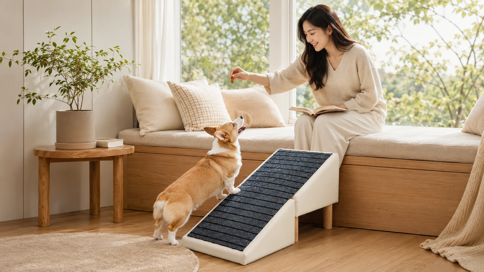 Foldable Pet Ramp for Dogs · Reading Nook in Study · GuardHound DOG