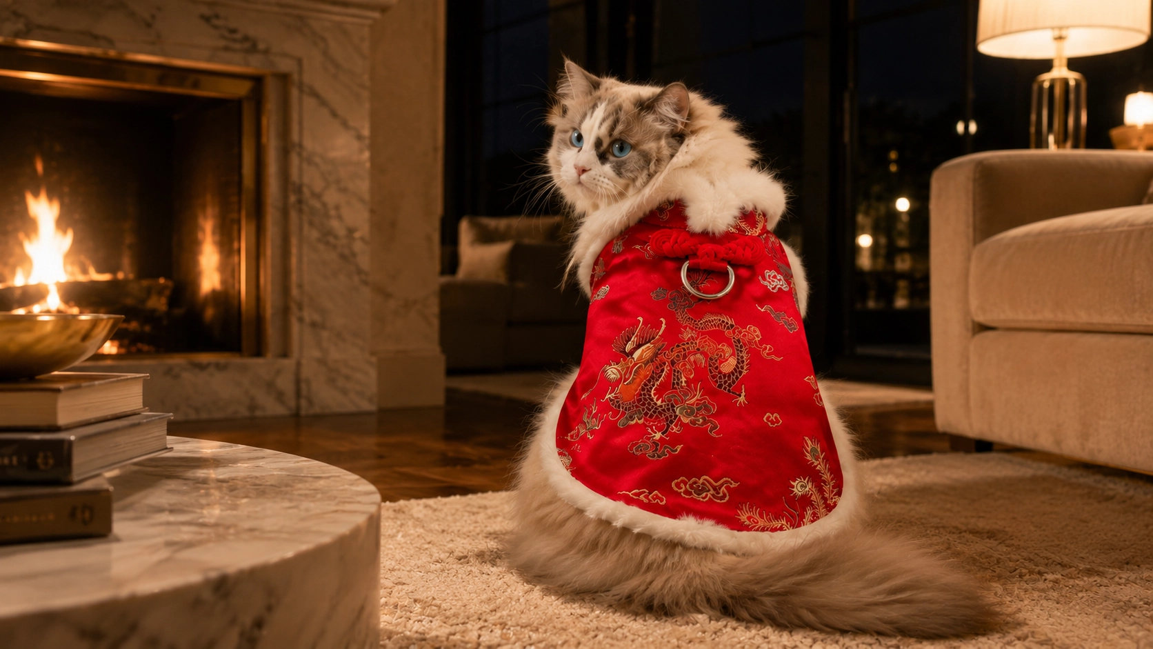 Imperial Silk Winter Vest for Cats · Afternoon Kitchen Island · GuardLynx