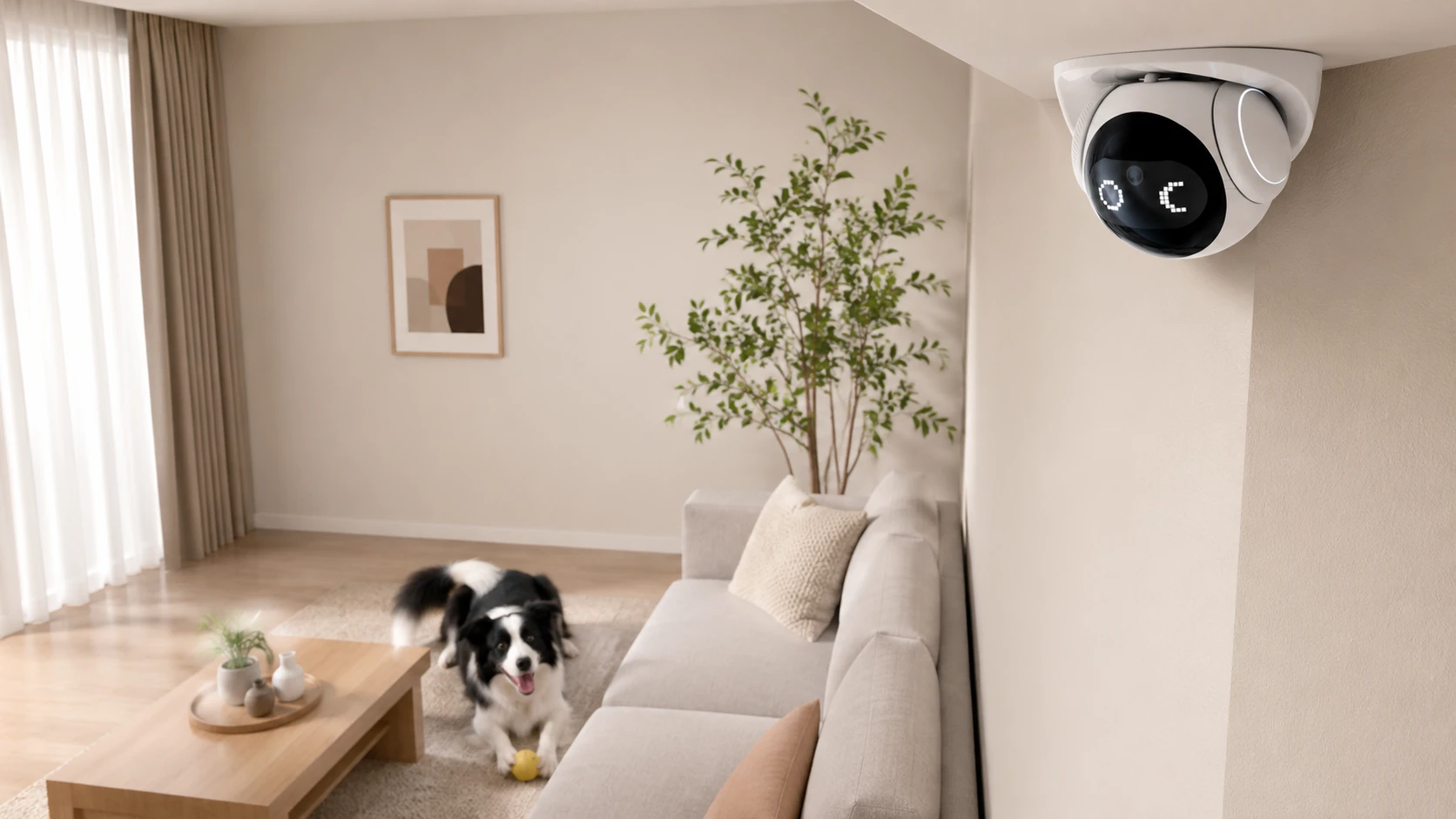 GuardHound Pet Care Mobile Camera · Full-Home Mobility · GuardHound DOG