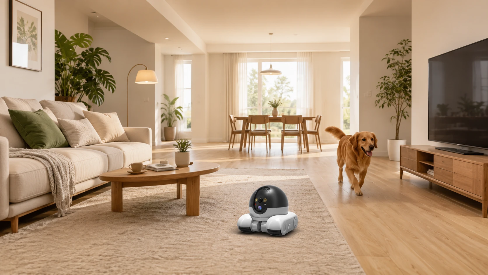 Dual-Lens Smart Pet Companion Robot · Detail image 1 · GuardHound DOG