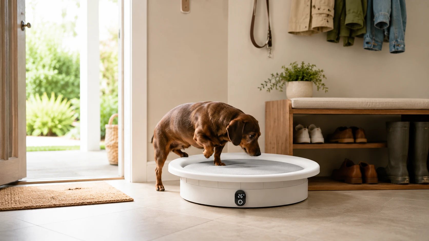 Smart Thermostatic Weighing Pet Bed · Precision Weighing · GuardHound DOG