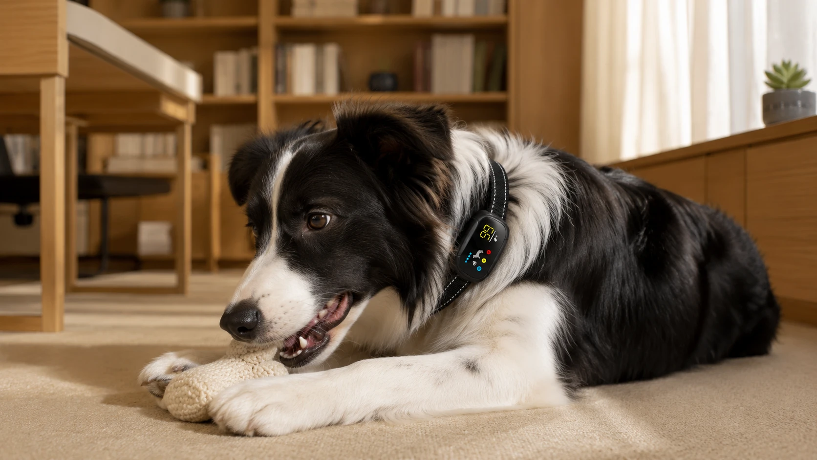 Color Screen Anti-Bark Training Collar · Color Screen Display · GuardHound DOG