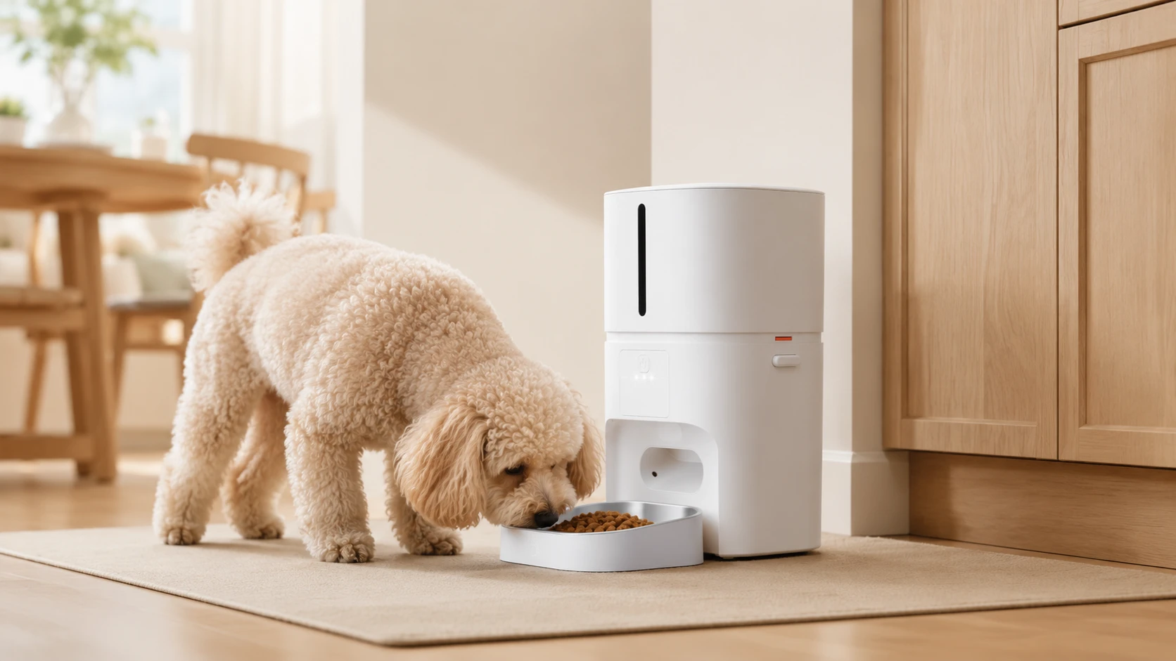 GuardHound Smart Automatic Pet Feeder · Stainless Steel Bowl · GuardHound DOG