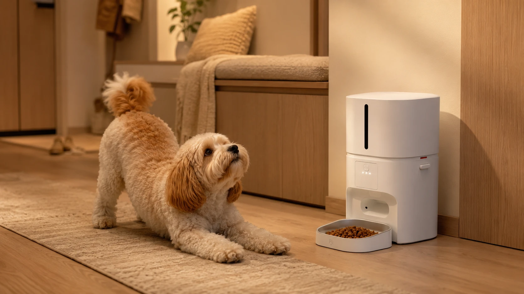 GuardHound Smart Automatic Pet Feeder · Anti-Jam Design · GuardHound DOG