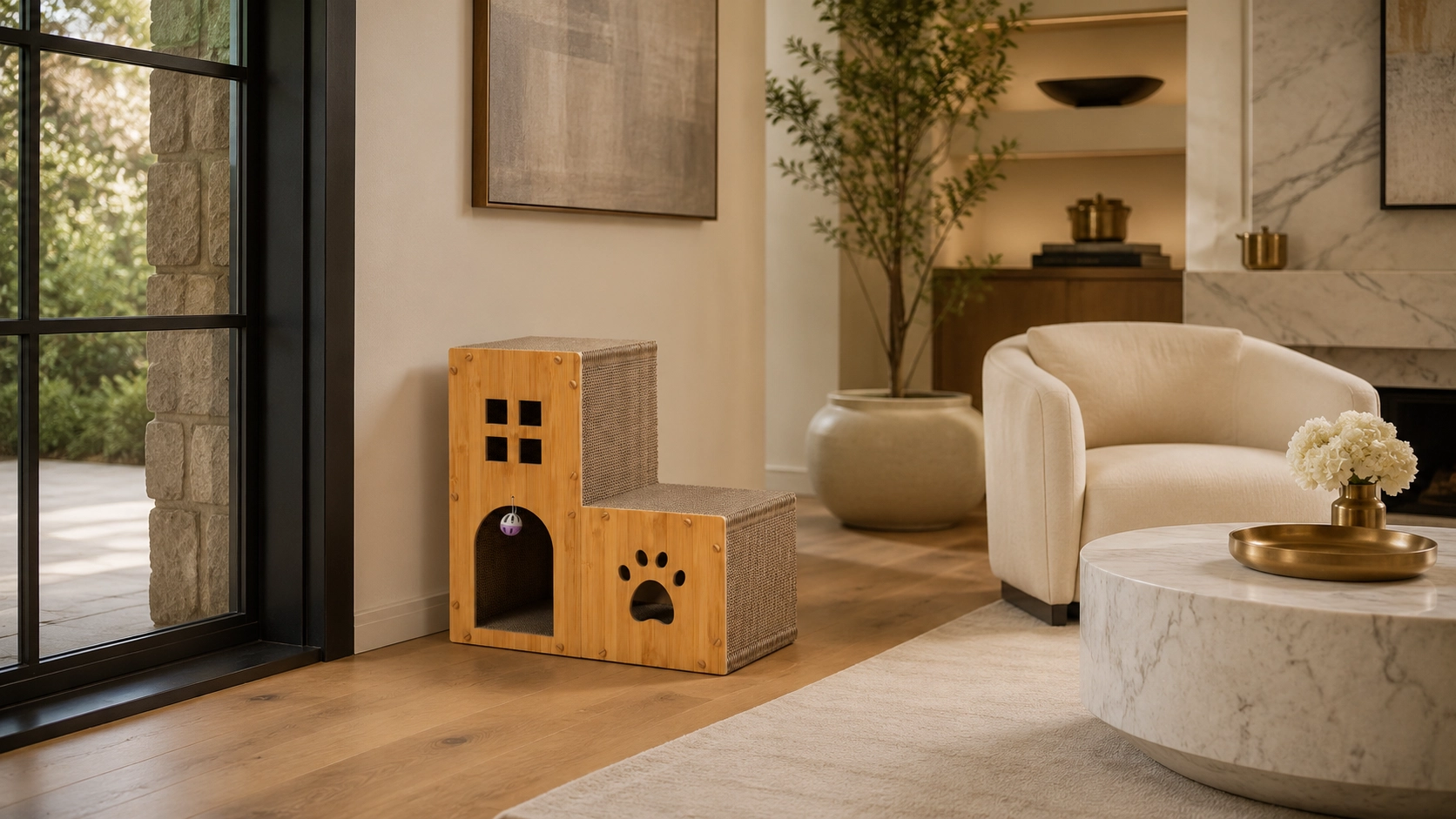 Staircase Castle Cat Scratcher & Lounge · Detail image 1 · GuardLynx