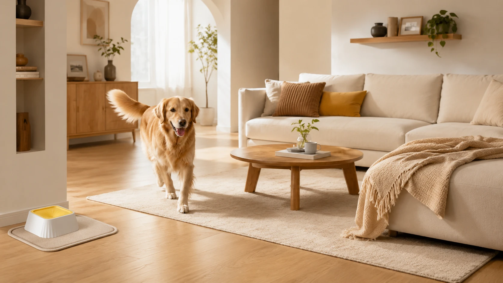 Suspended Splash-Free Water Bowl · Detail image 1 · GuardHound DOG