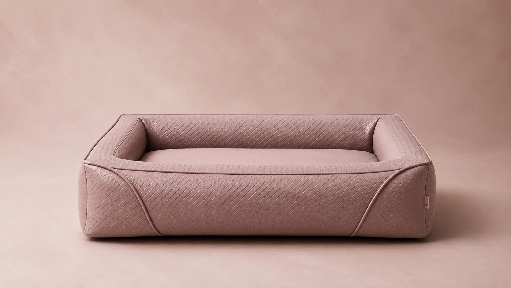 Luxury Summer Cooling Pet Leather Sofa · Smoky Rose · GuardHound DOG