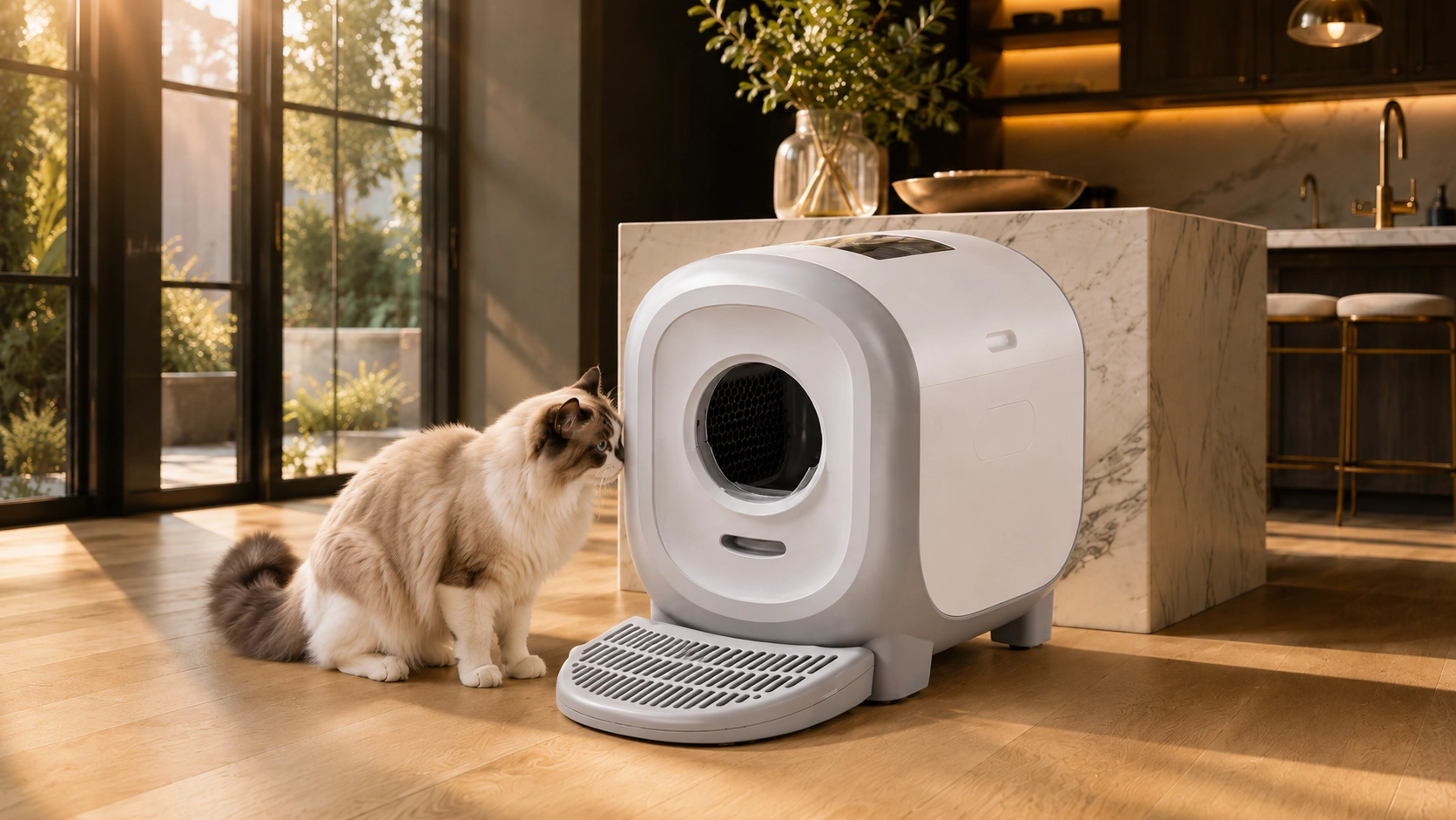 Skylight Smart Self-Cleaning Litter Box · GuardLynx