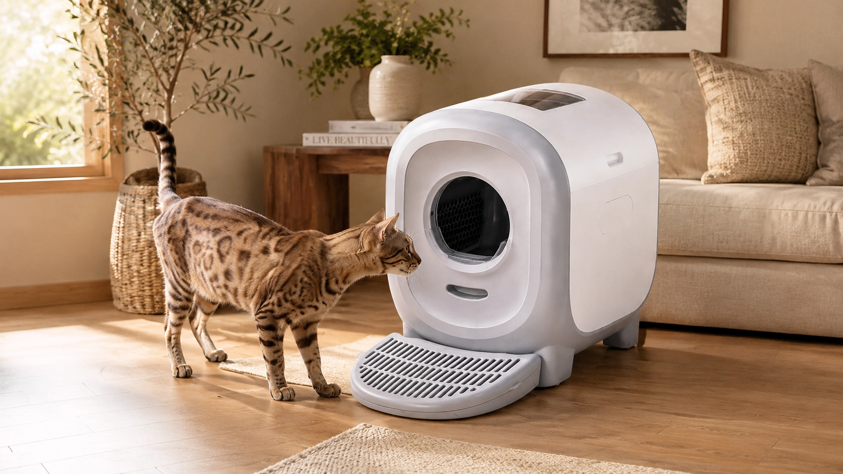 Skylight Smart Self-Cleaning Litter Box · Skylight Design · GuardLynx