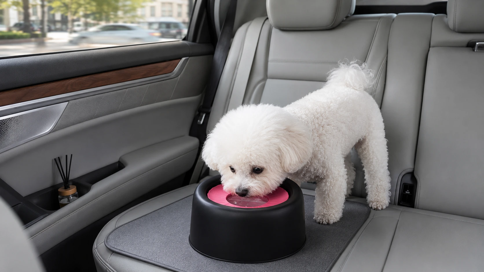 GuardHound Floating Dog Water Fountain · Quick-Clean Structure · GuardHound DOG