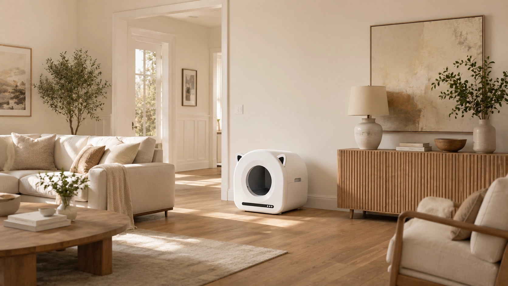 Cat Ear Smart Self-Cleaning Litter Box · Detail image 1 · GuardLynx