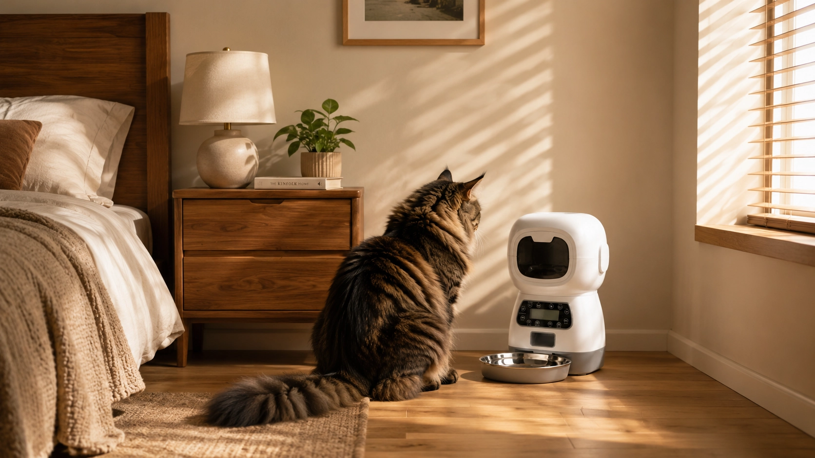 RoboPaws Smart Button Pet Feeder · Weekend Morning Companion · GuardLynx