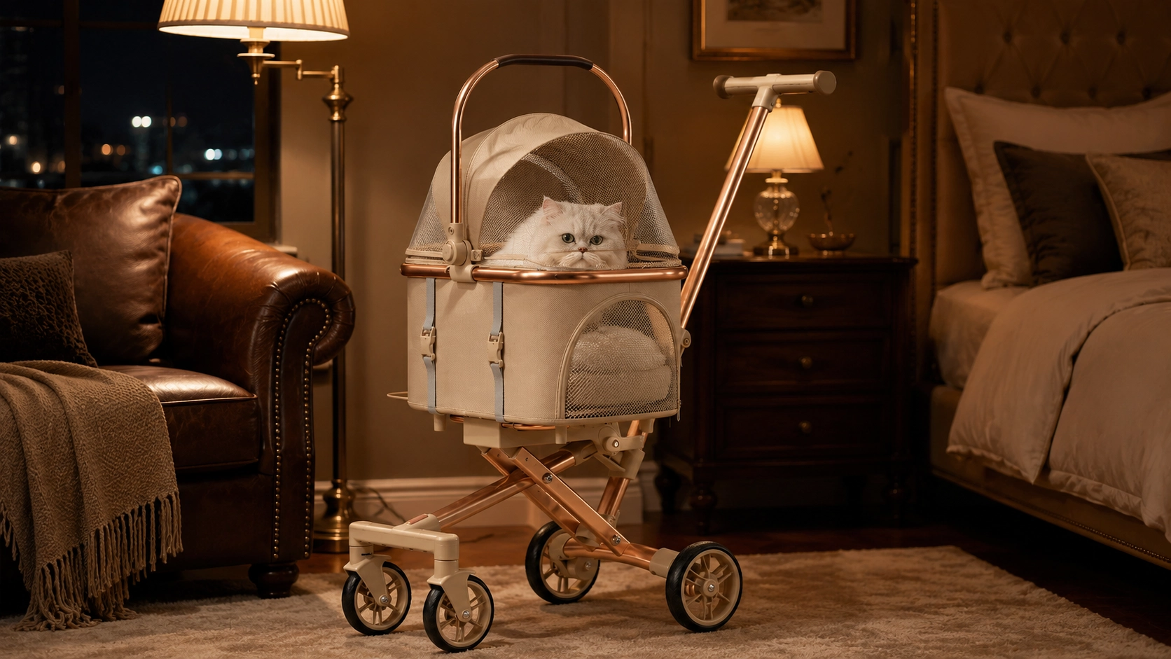 GuardLynx Lightweight Aluminum Pet Stroller · Cozy Corner in the Bedroom · GuardLynx