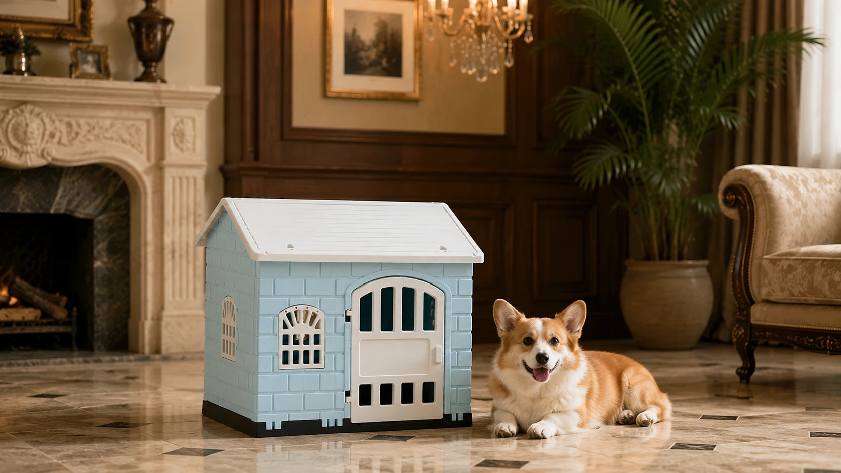All-Season Dog House for Small to Medium Breeds · GuardHound DOG