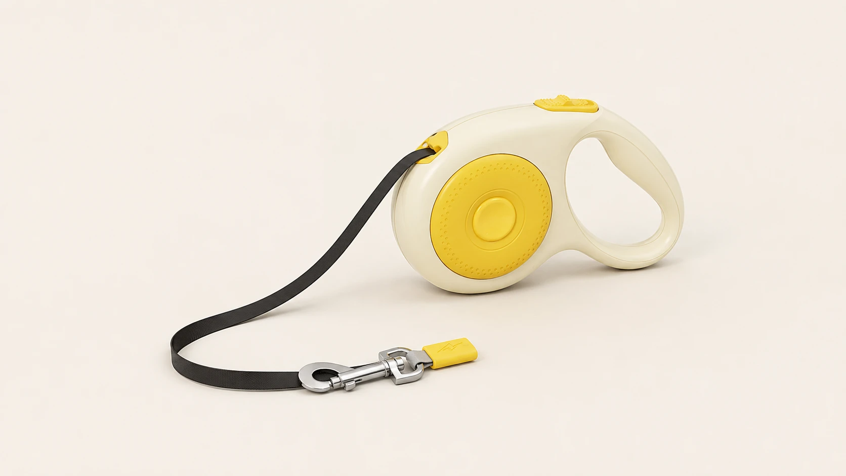 Anti-Shock Retractable Dog Leash with LED Light · Detail image 1 · GuardHound DOG