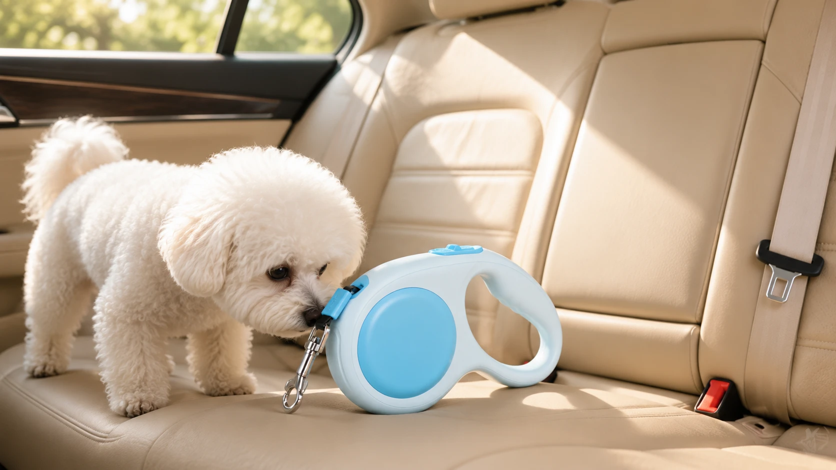 GuardHound Auto-Release Retractable Dog Leash · Ergonomic Handle Comfort · GuardHound DOG