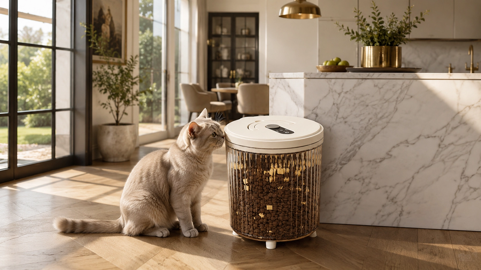 VacuumFresh Smart Pet Food Storage Bin · GuardLynx