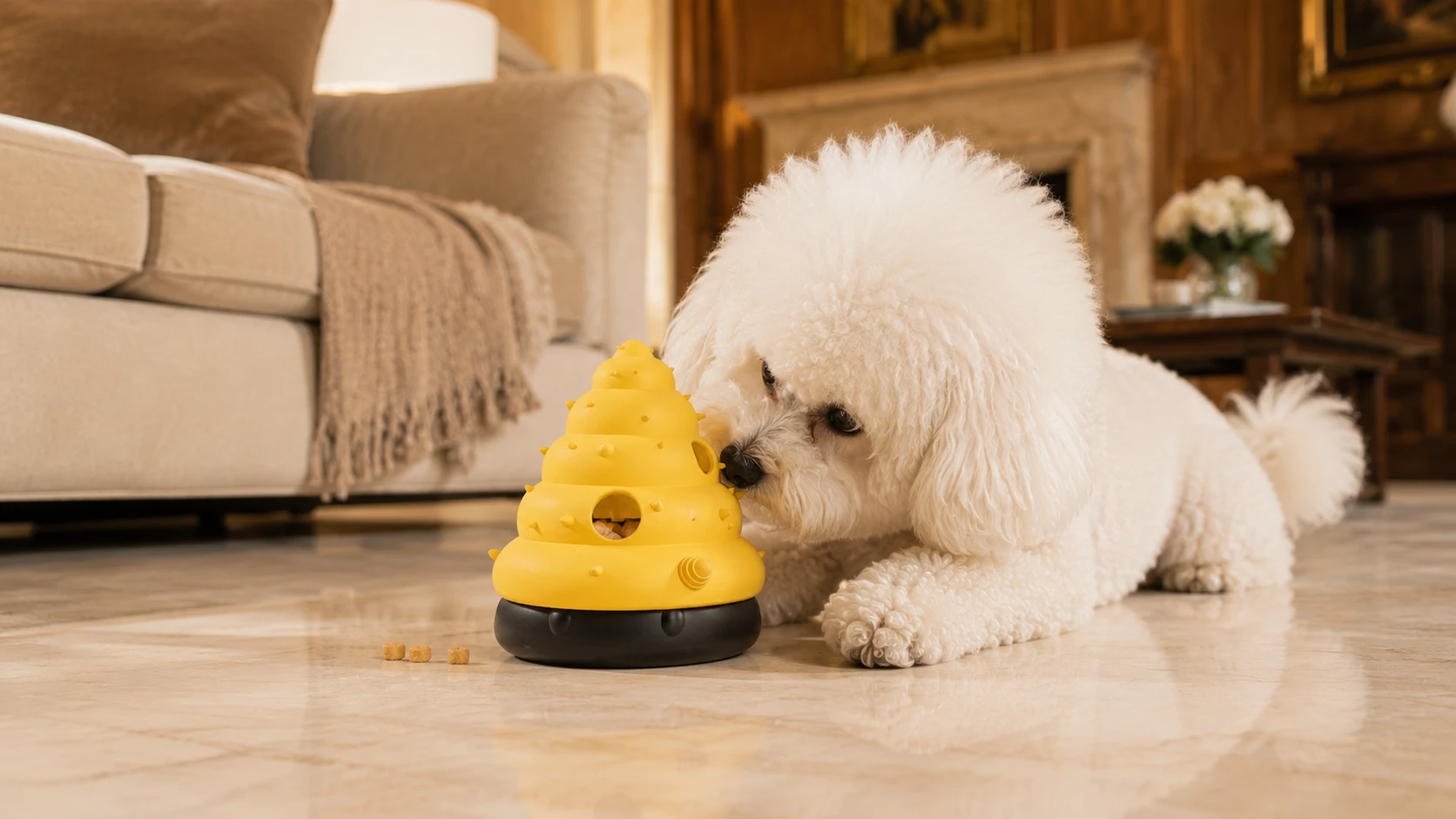 Spiral Hide & Seek Treat Toy · Spiral Structure · GuardHound DOG