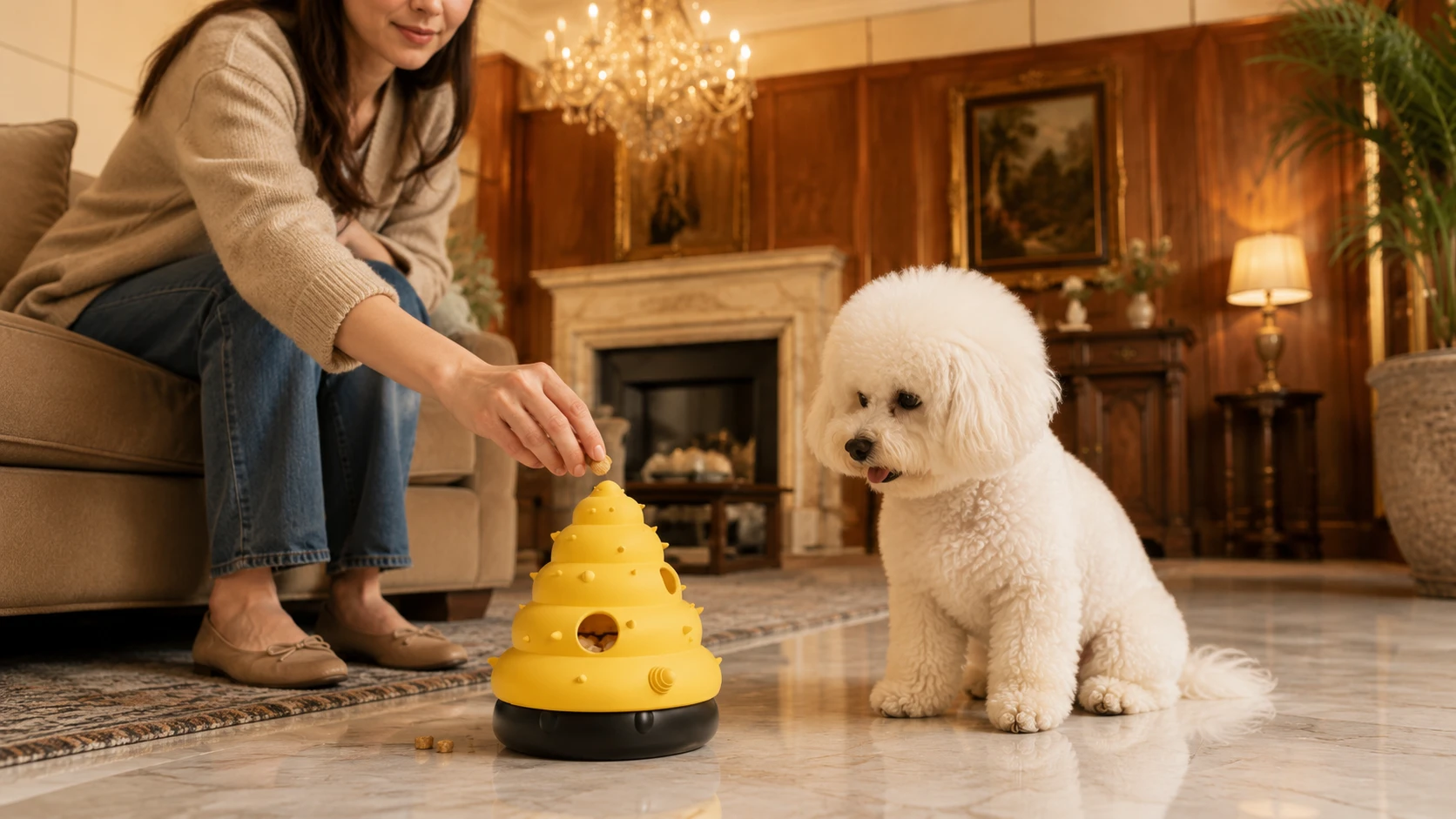 Spiral Hide & Seek Treat Toy · Afternoon Treasure Hunt · GuardHound DOG