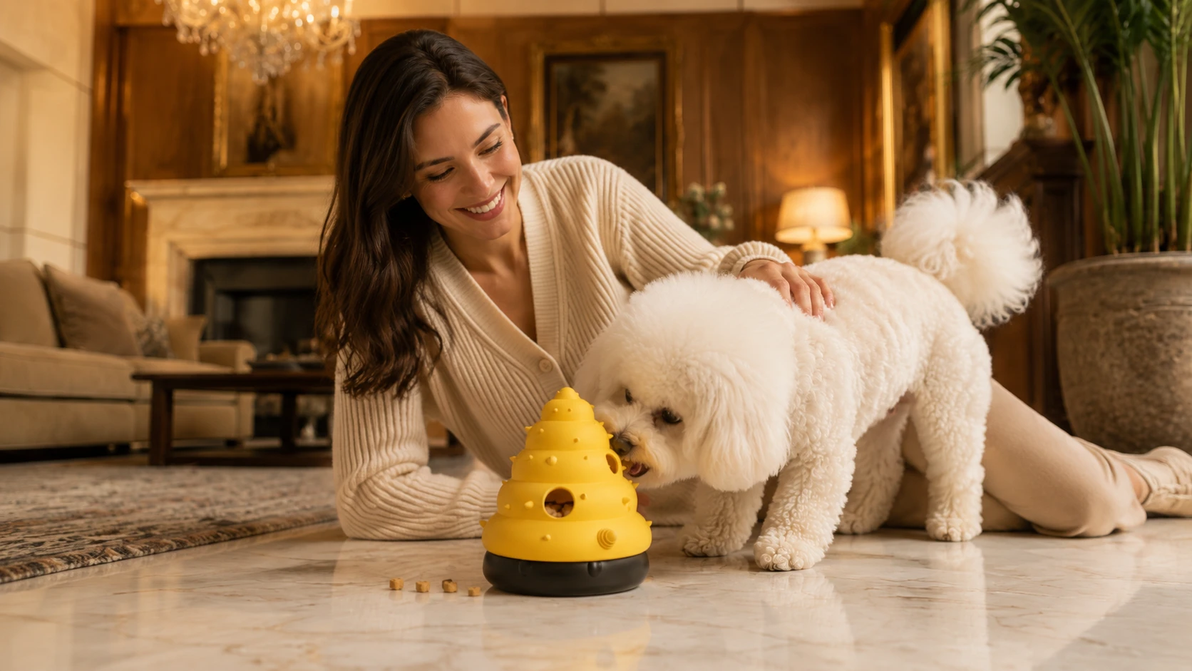 Spiral Hide & Seek Treat Toy · Study Companion · GuardHound DOG