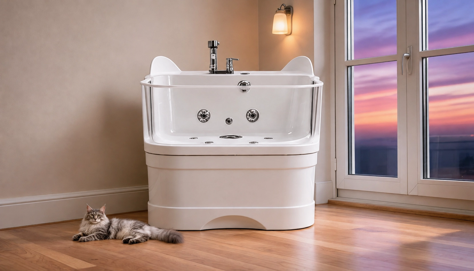 PetSPA Ozone Bathtub Mini · Evening Retreat · GuardLynx