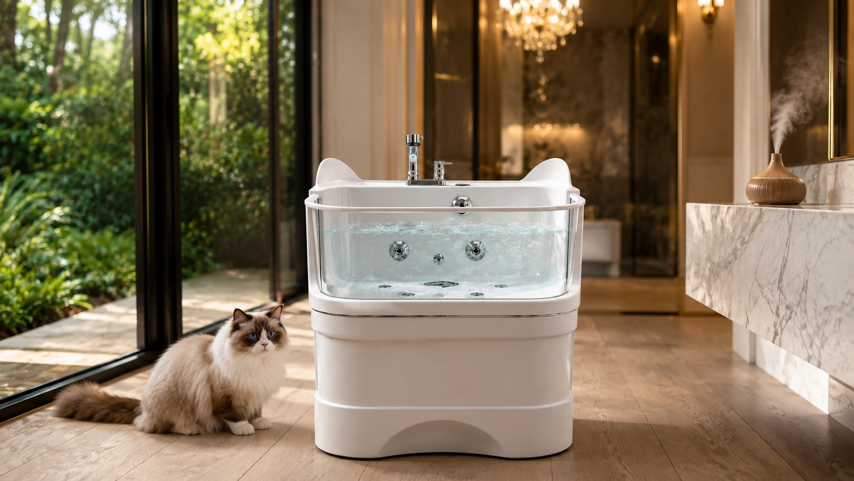 PetSPA Ozone Bathtub Mini · Ozone Deep Clean · GuardLynx
